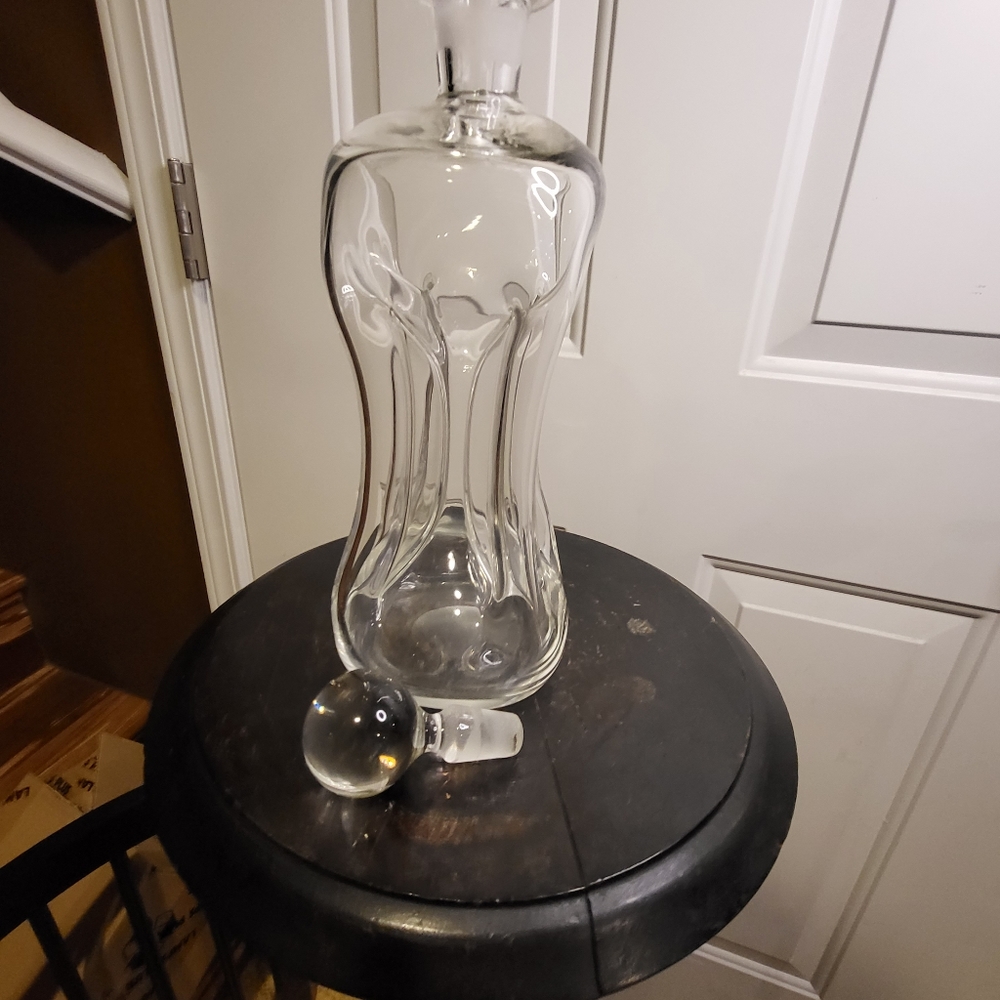 Vintage Holmegaard Klukflaske Kluk Kluk 13" Decanter - Picture 4 of 8